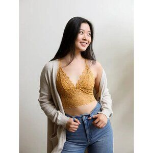 Floral Lace Racerback Bralette